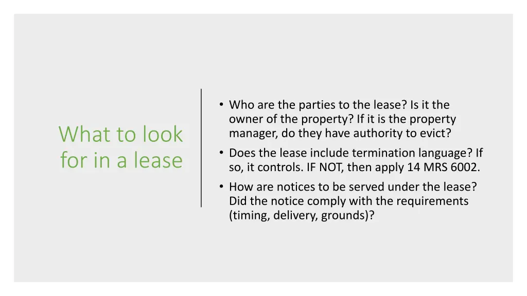 who are the parties to the lease is it the owner