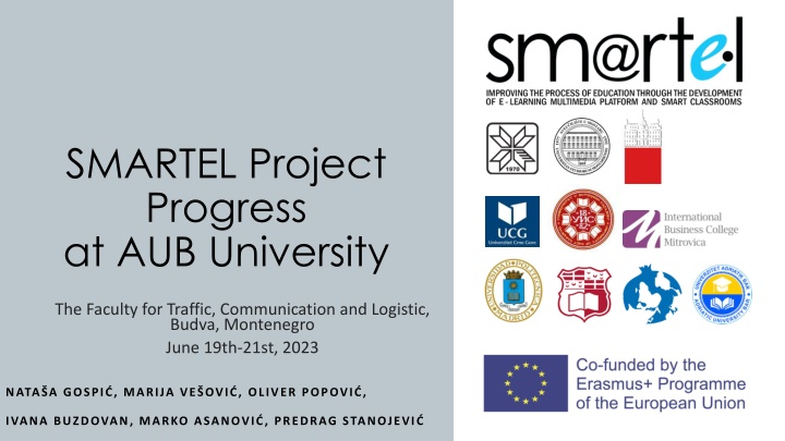 smartel project progress at aub university