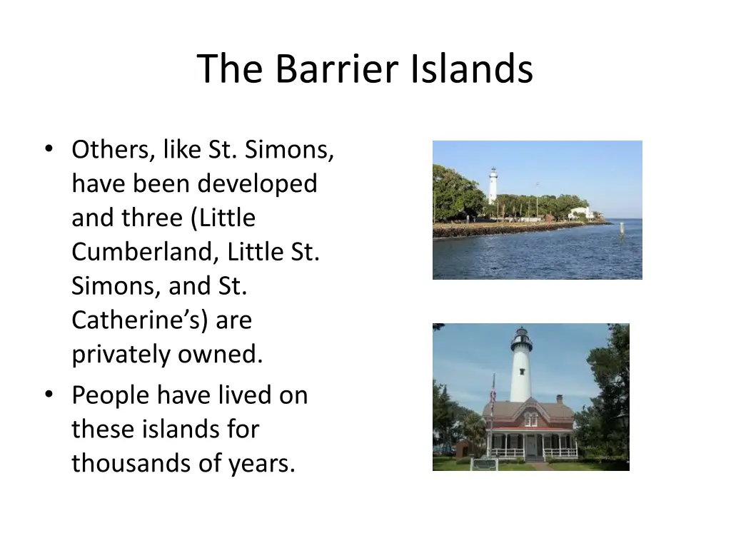 the barrier islands 2