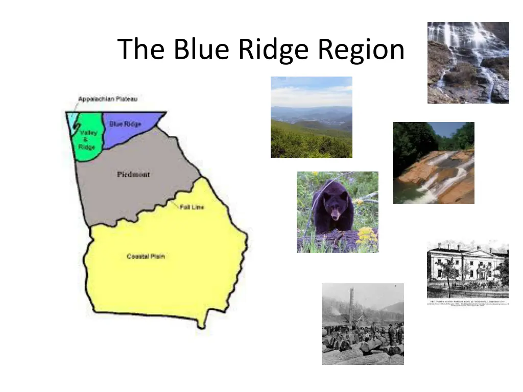 the blue ridge region