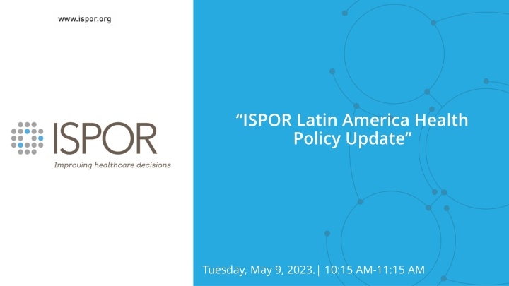 ispor latin america health policy update