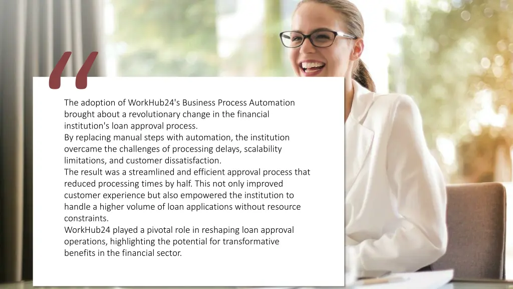 the adoption of workhub24 s business process