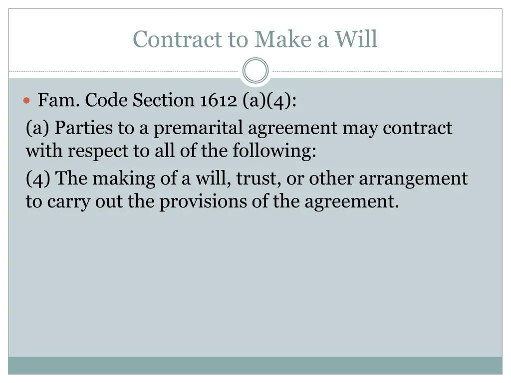 contract to make a will 1