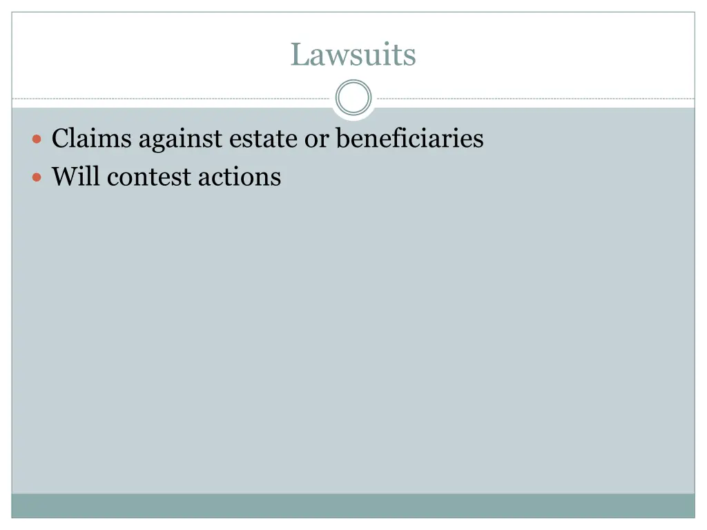 lawsuits