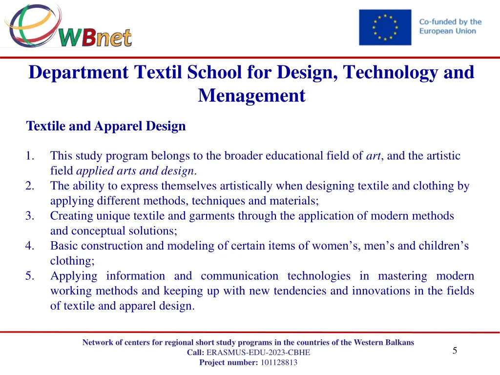 department textil school for design technology 1