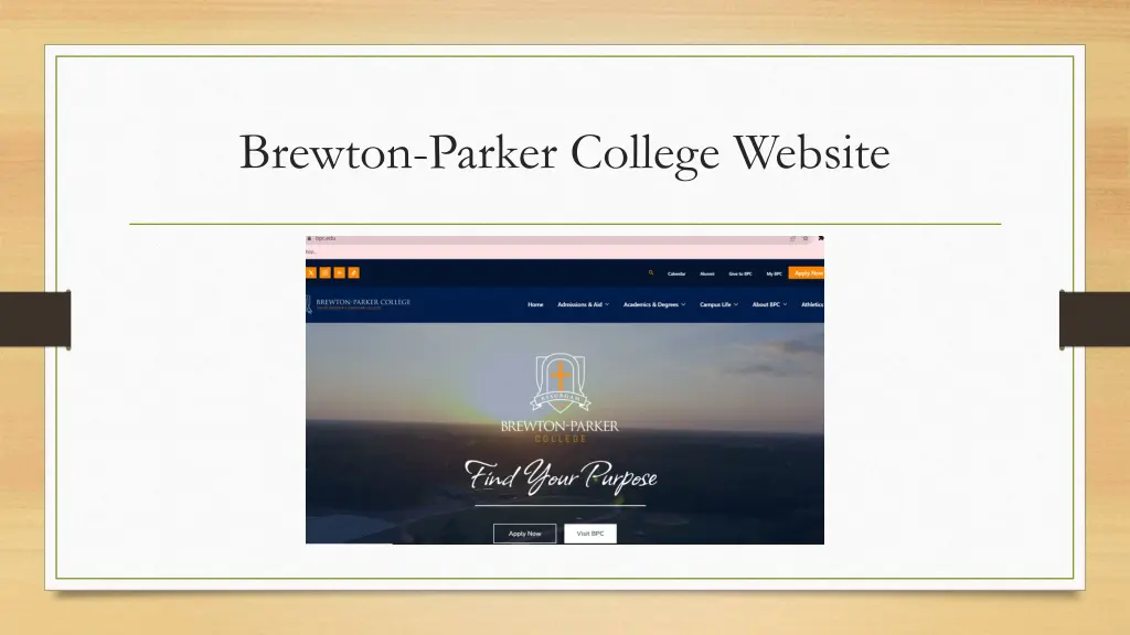 brewton parker college website