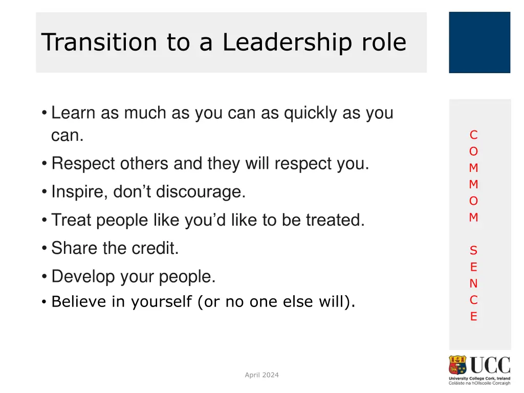 transition to a leadership role 3