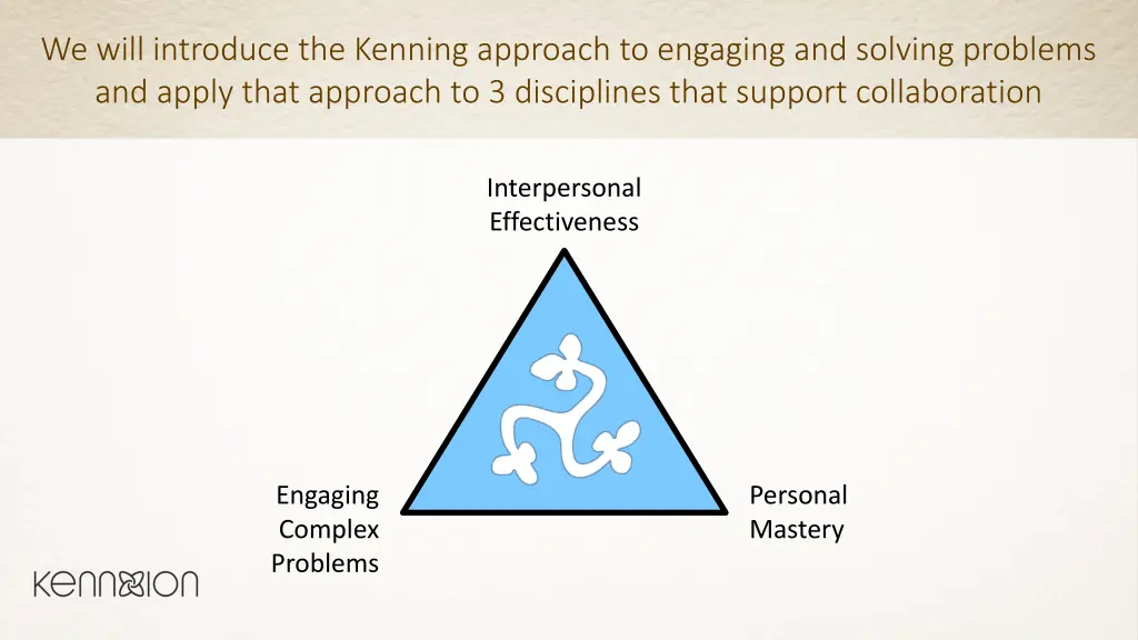 we will introduce the kenning approach