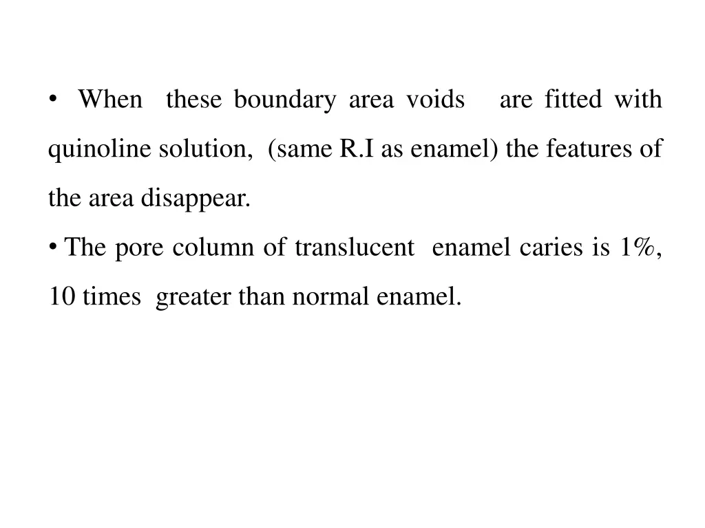 when these boundary area voids are fitted with