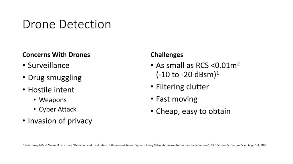 drone detection