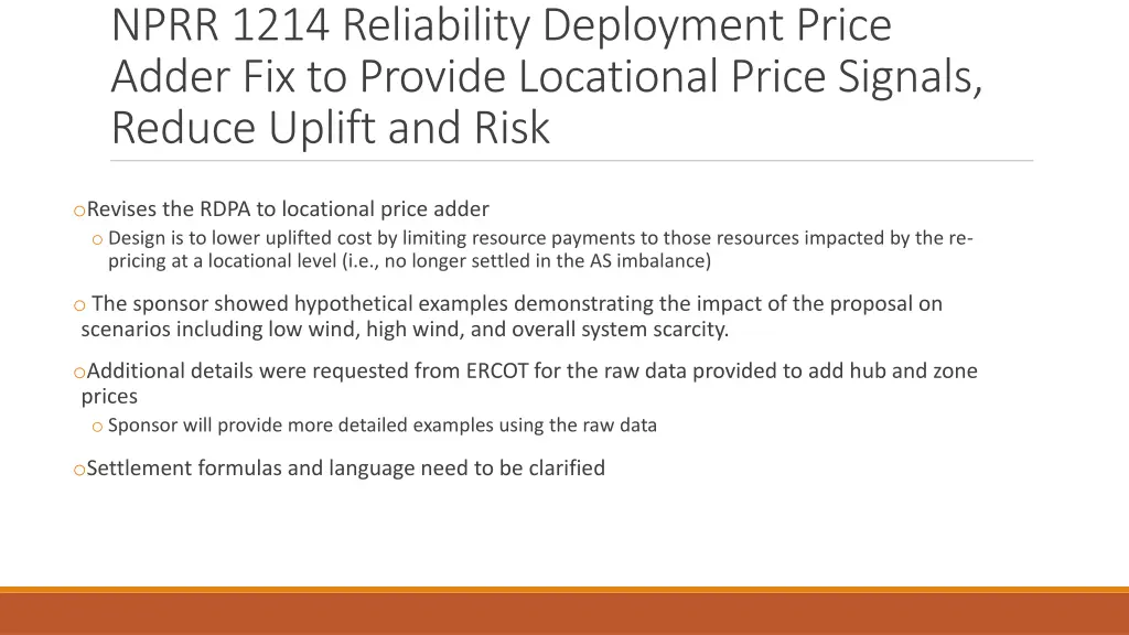 nprr 1214 reliability deployment price adder