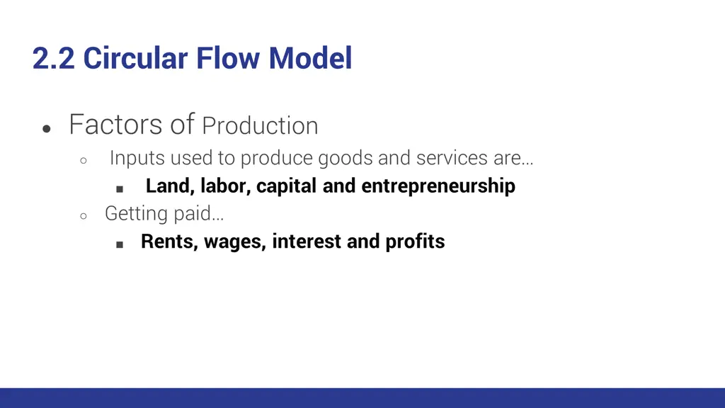 2 2 circular flow model