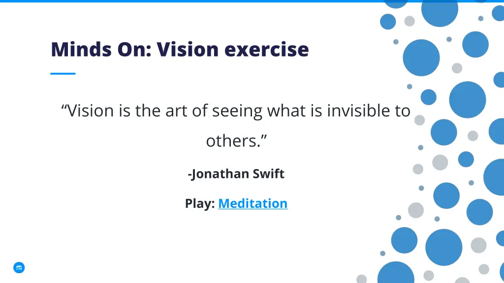 minds on vision exercise