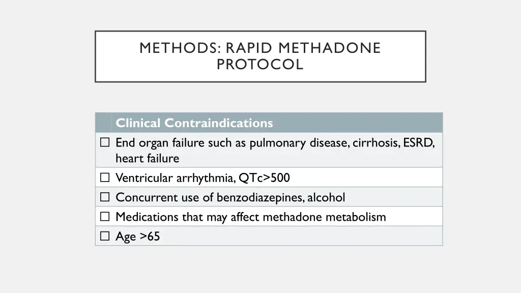 methods rapid methadone protocol 1