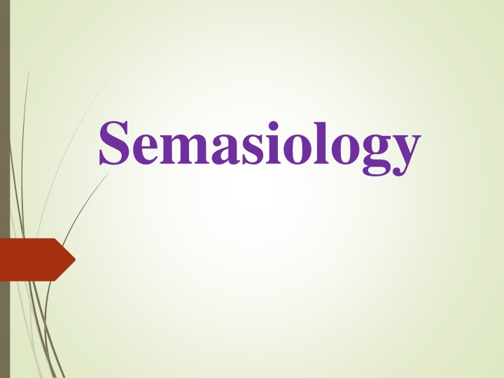 semasiology