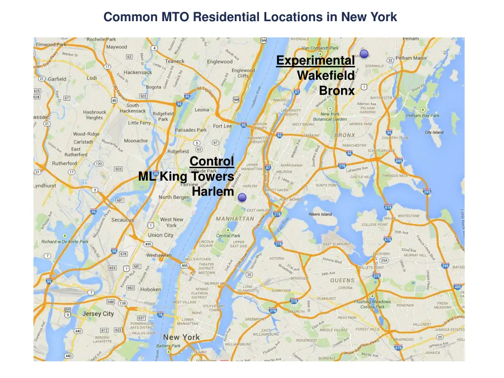 common mto residential locations in new york