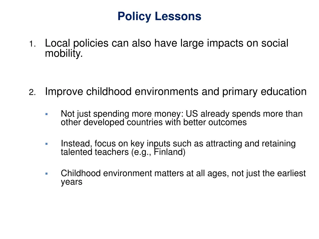 policy lessons 1