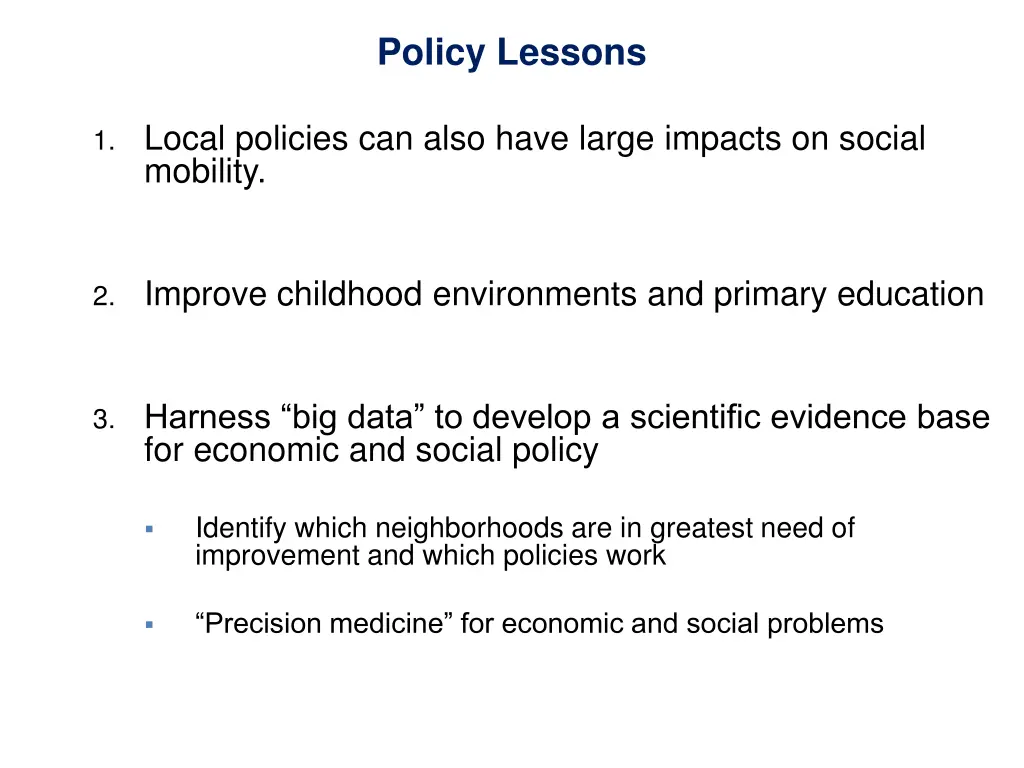 policy lessons 2