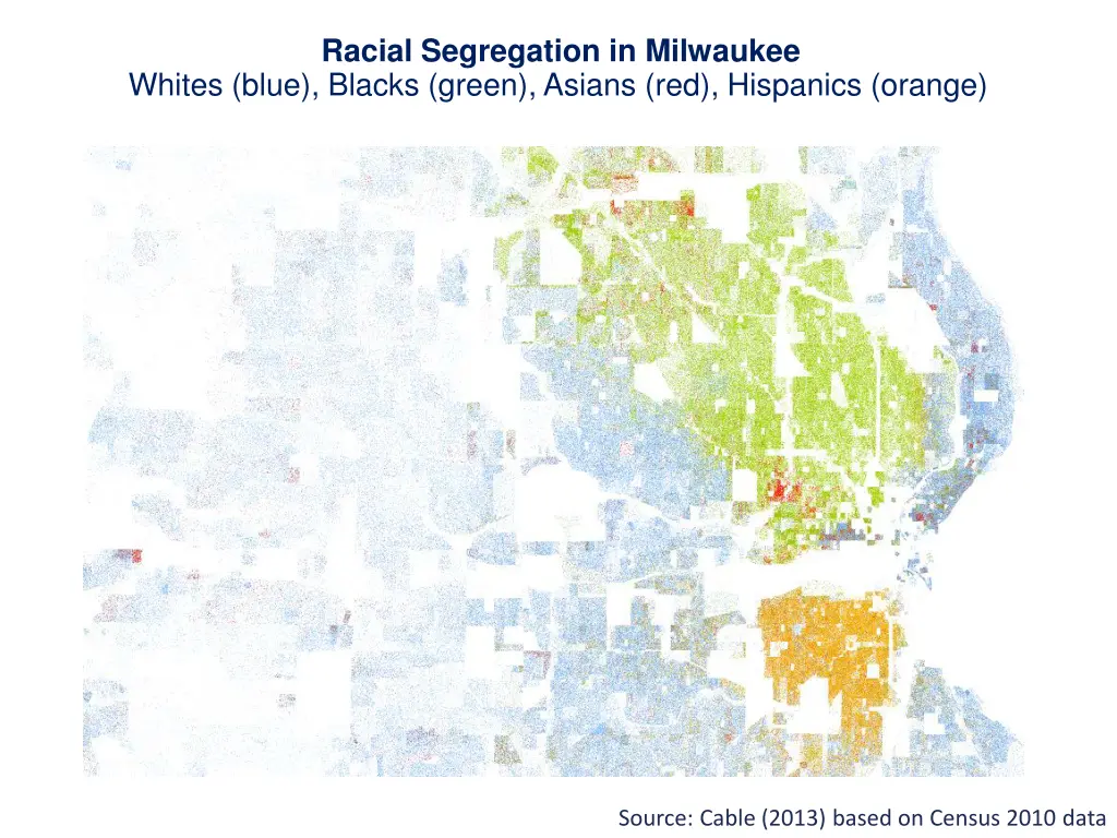 racial segregation in milwaukee whites blue