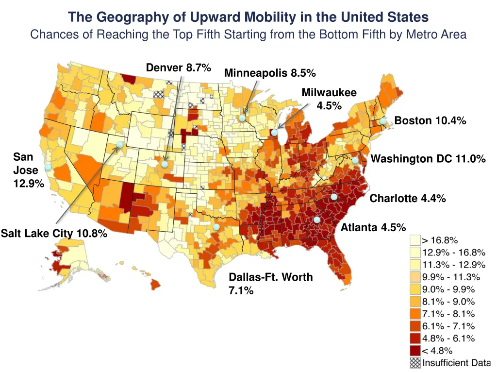 the geography of upward mobility in the united