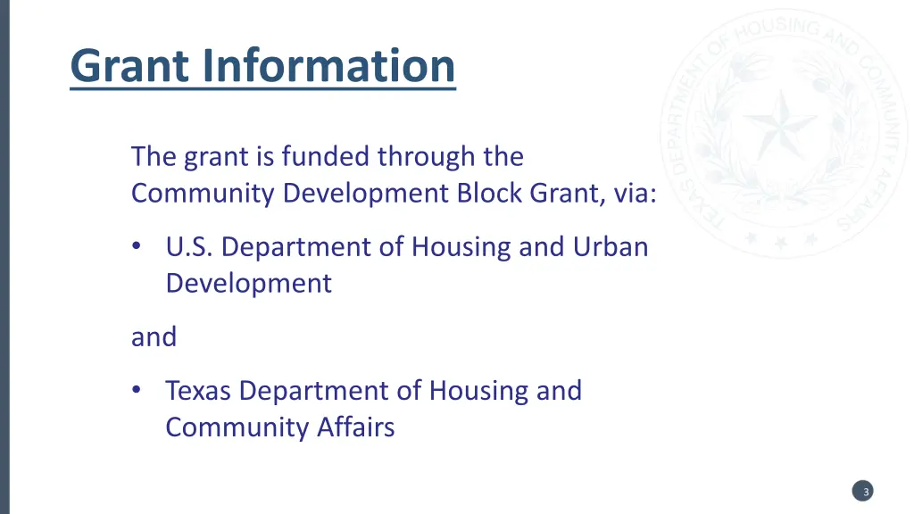 grant information 1