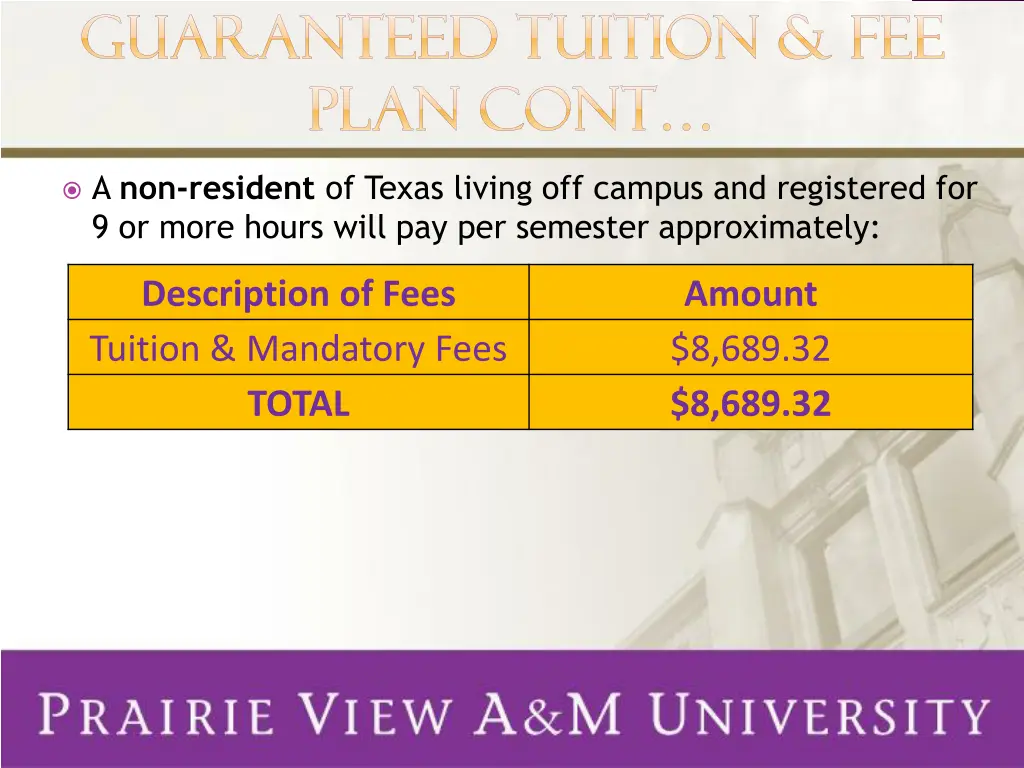 guaranteed tuition fee guaranteed tuition 2