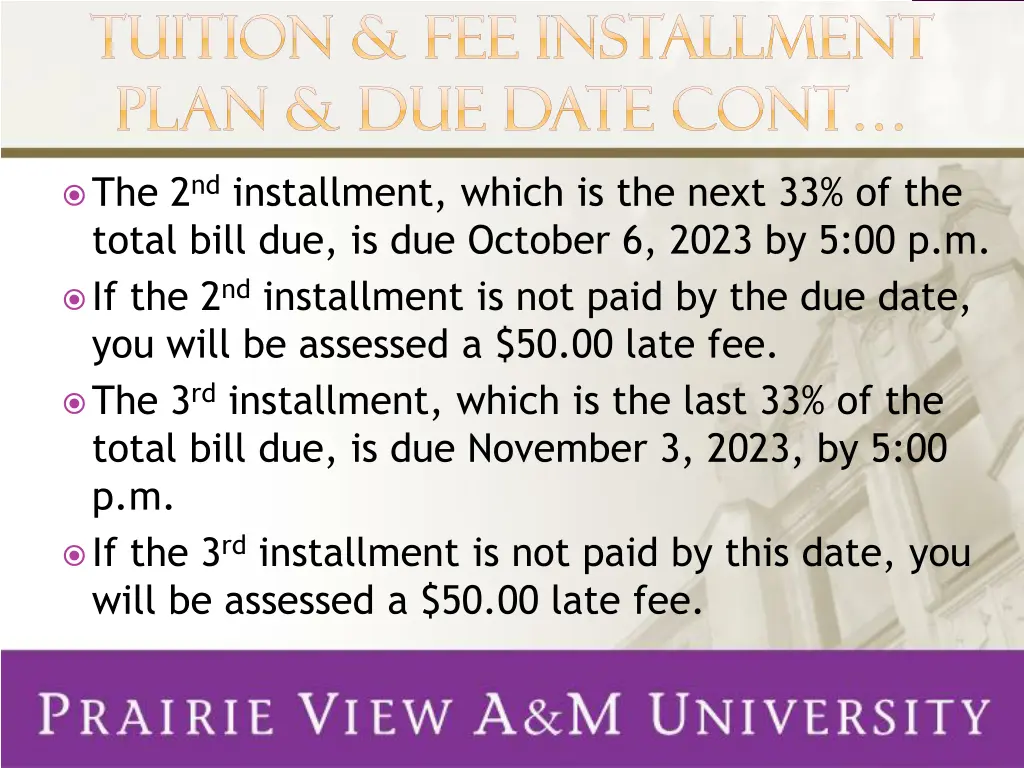 tuition fee installment tuition fee installment 2