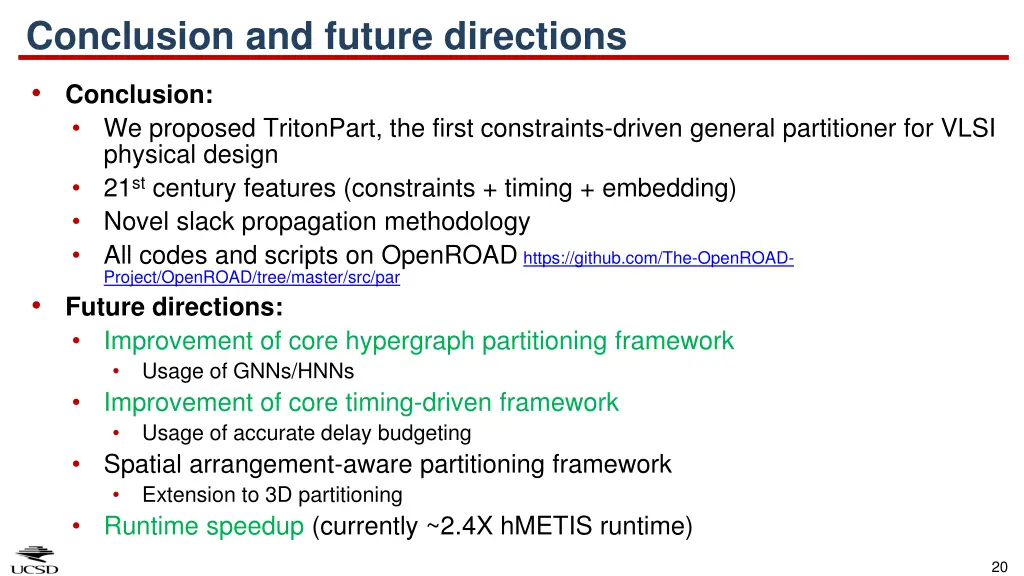 conclusion and future directions