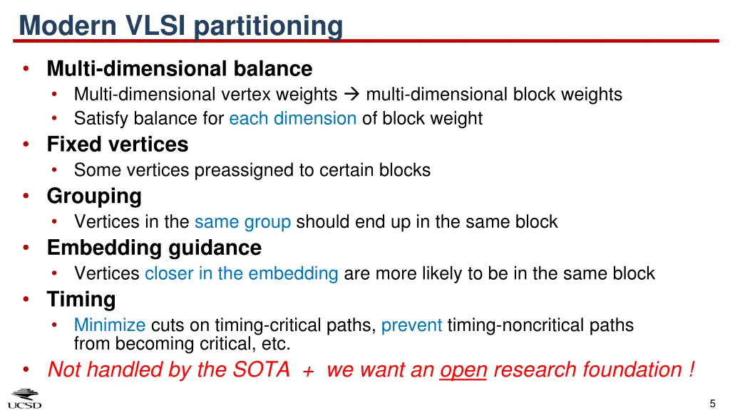 modern vlsi partitioning