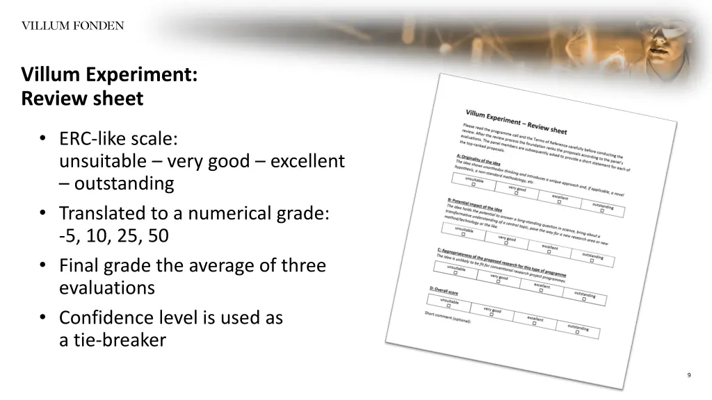 villum experiment review sheet