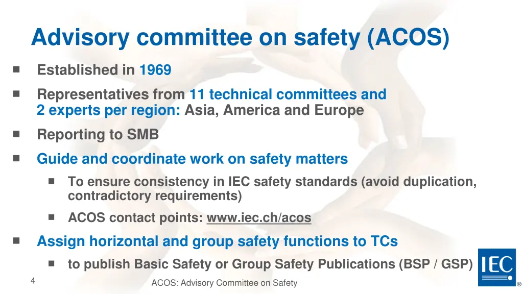advisory committee on safety acos