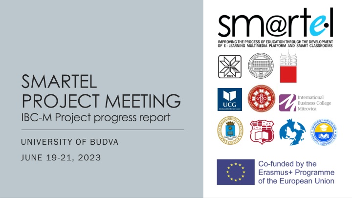smartel project meeting ibc m project progress