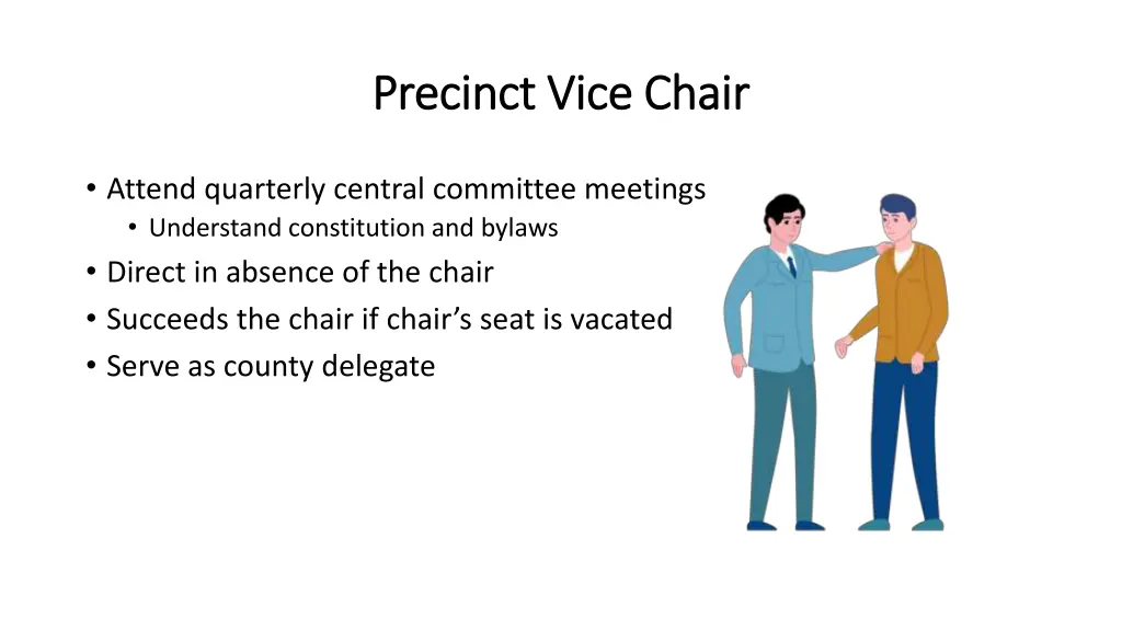 precinct vice chair precinct vice chair