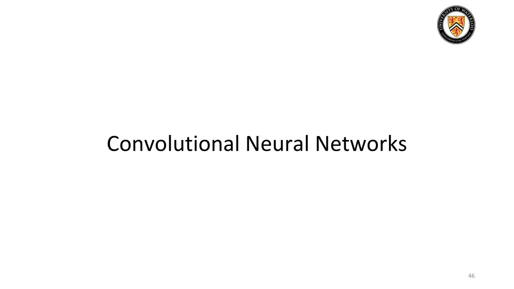 convolutional neural networks