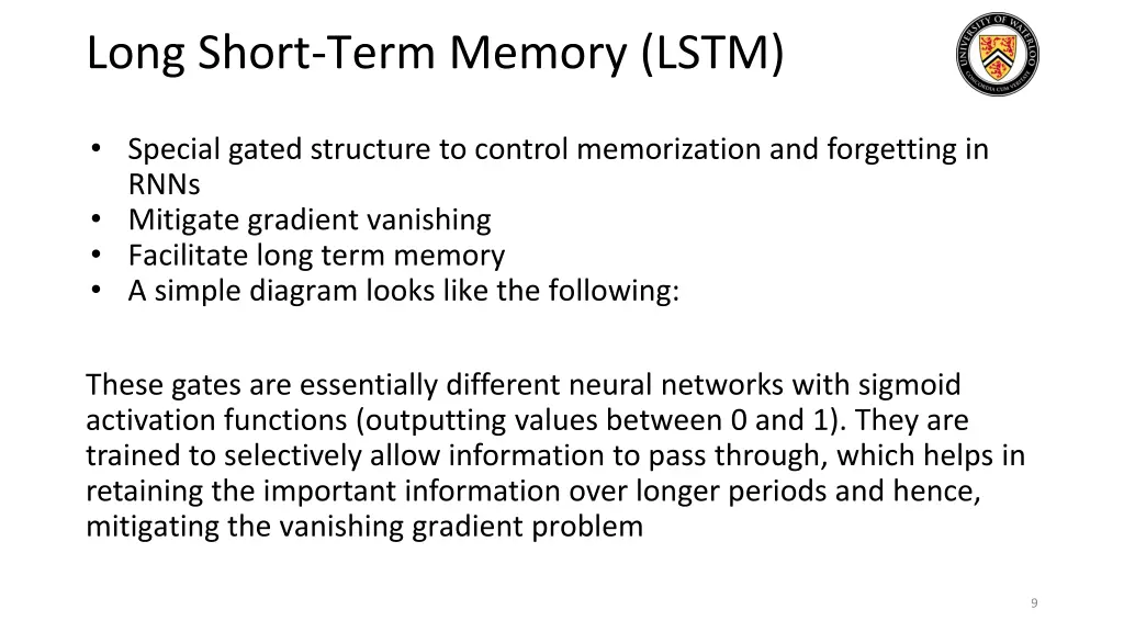 long short term memory lstm