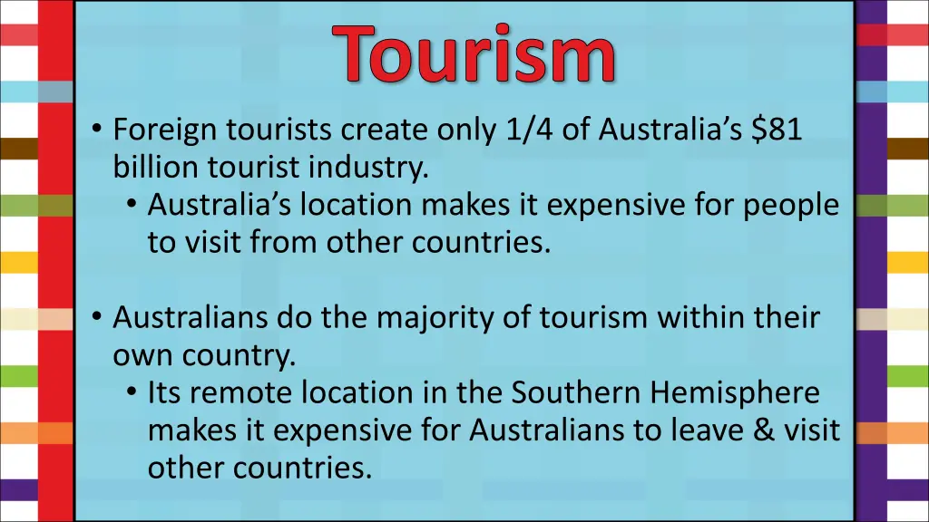 tourism 1