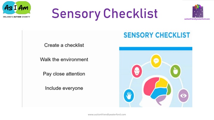 sensory checklist