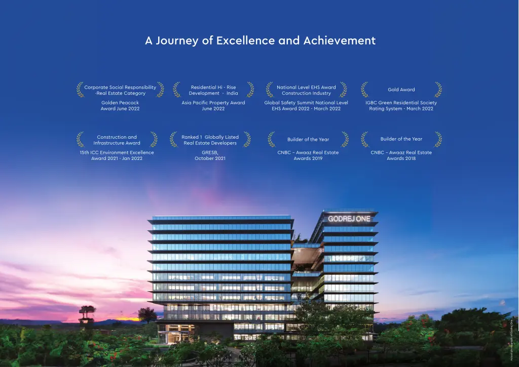 a journey of excellence and achievement