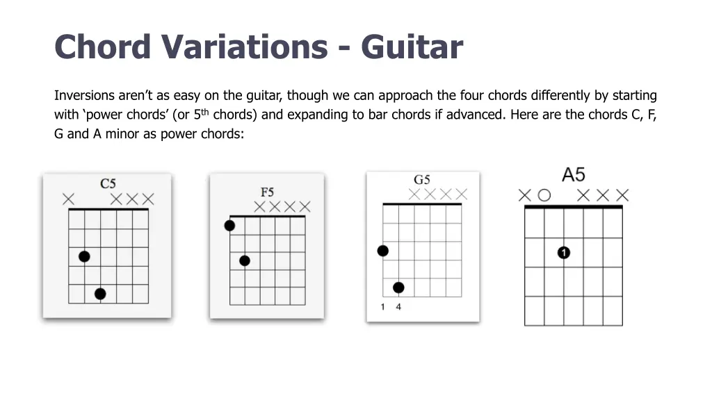 chord variations guitar