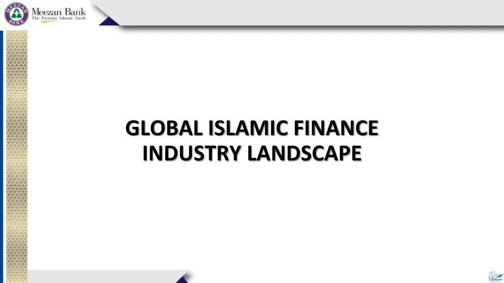 global islamic finance industry landscape