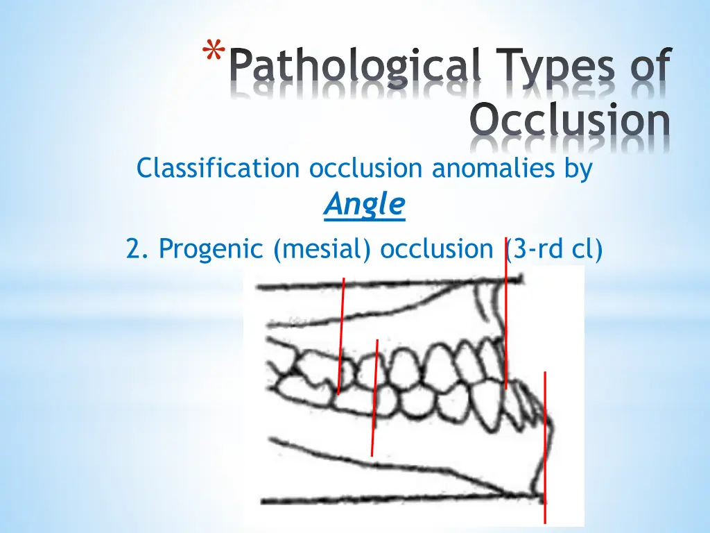 pathological types of 1