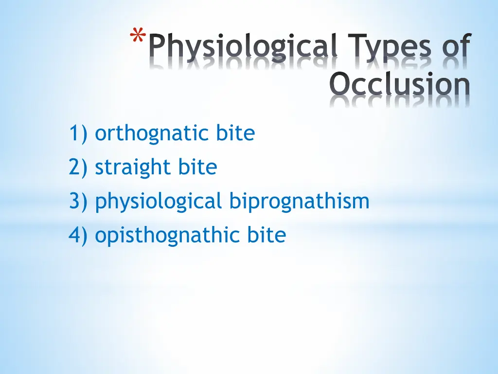 physiological types of 3