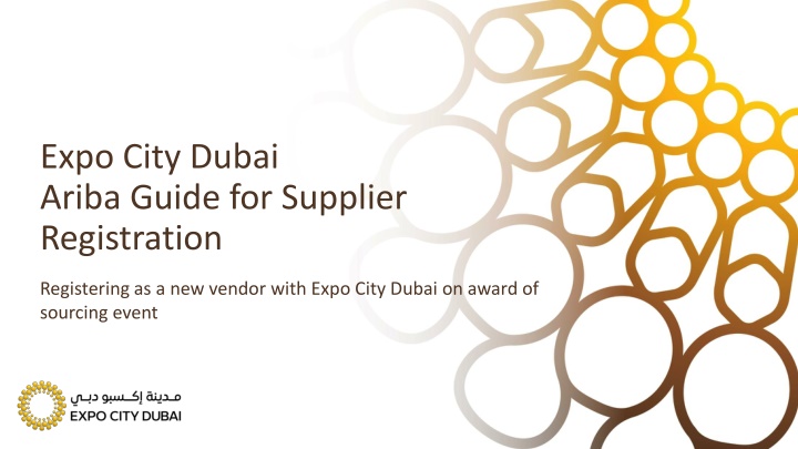 expo city dubai ariba guide for supplier