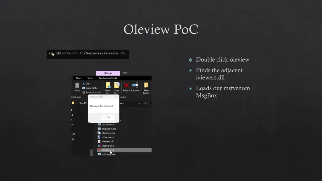 oleview poc