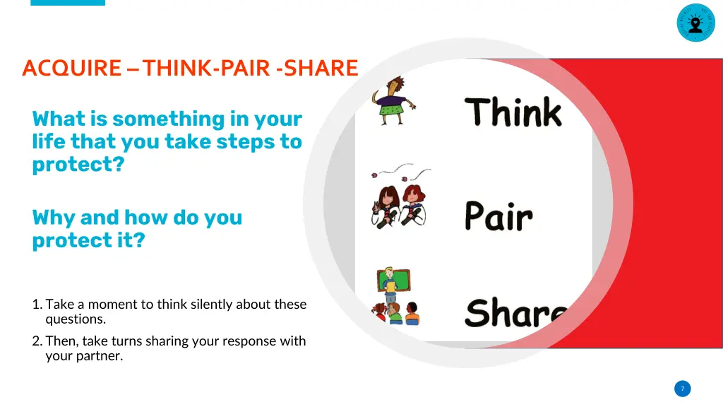 acquire think pair share