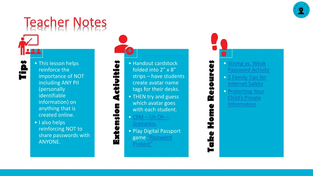 teacher notes