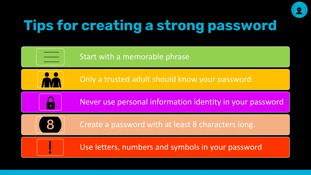 tips for creating a strong password