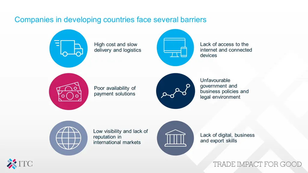 companies in developing countries face several