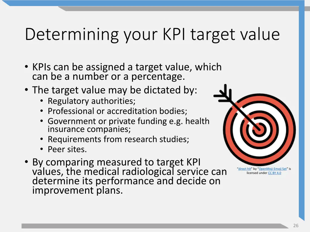 determining your kpi target value