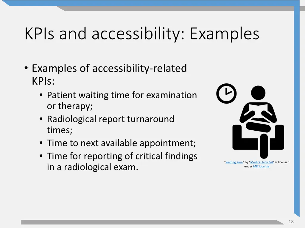 kpis and accessibility examples